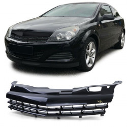 Sport hűtőrács embléma nélkül Fekete Opel Astra H GTC TwinTop 05-10