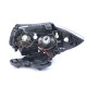 Világítás RACES első lámpa BMW 1ER E81 E82 E87 E88 07-hez (H7), fekete, jobb | race-shop.hu