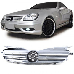 Sport hűtőrács króm Mercedes SLK R170 96-04