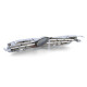 Body kitek és vizuális kiegészítők Sport hűtőrács króm Mercedes SLK R170 96-04 | race-shop.hu
