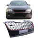 RACES hűtőrács (Sport Honeycomb) VW Golf 5 GTI 03-09-hez, piros