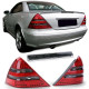 Világítás LED hátsó lámpák + Harmadik féklámpa piros, Fekete készlet Mercedes SLK R170 96-04 | race-shop.hu