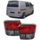 Világítás hátsó lámpák piros, Fekete kristály VW Bus T4 90-03 | race-shop.hu