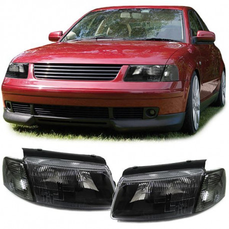 Világítás RACES első lámpák VW Passat 3B 96-00-hoz, fekete | race-shop.hu