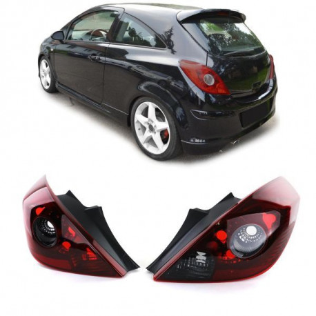 Világítás hátsó lámpák OPC füstszínű Opel Corsa D 3 ajtós 06-tól | race-shop.hu