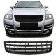 Body kitek és vizuális kiegészítők hűtőrács Embléma nélkül Fekete VW Touareg 7L 02-06 | race-shop.hu