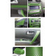 Öntapadó szalagok 3D karbon fólia öntapadós 30cm *1.27 méter zöld | race-shop.hu