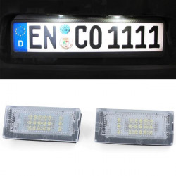 LED fehér rendszámtábla világítás 6000K BMW E46 Limou Touring 98-03