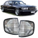 Világítás irányjelző Fekete füstszínű Pár bal, Jobb Mercedes S Class W126 79-91 | race-shop.hu