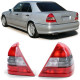 Világítás RACES hátsó lámpák Mercedes C Class W202 93-97-hez, piros-fehér | race-shop.hu