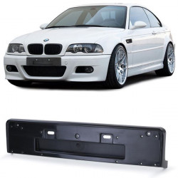 Rendszámtáblatartó első BMW E46 M3 lökhárító