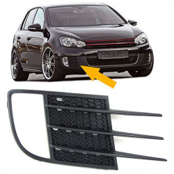 ködlámpa keret lökhárító rács Jobb VW Golf 6 GTI 09-12